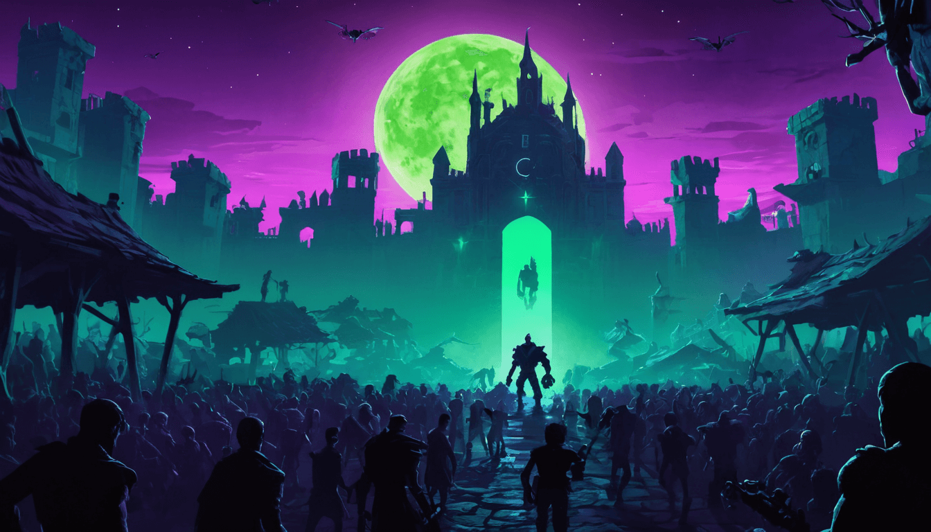 Zombie Invasion Idle RPG key art